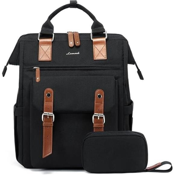 LOVEVOOK Laptop Backpack for Women Work Travel Backpack Purse Commuter Business main image 4
